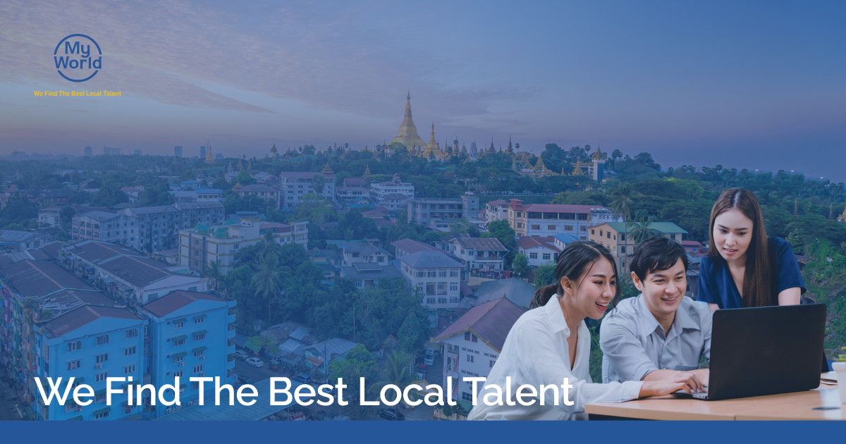 MyWorld Careers Myanmar logo